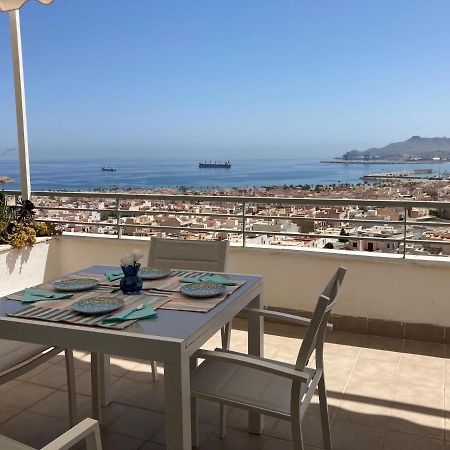 Atico Con Espectaculares Vistas Al Mar Apartman Carboneras Kültér fotó