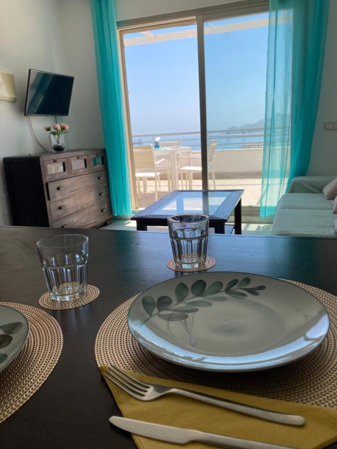 Atico Con Espectaculares Vistas Al Mar Apartman Carboneras Kültér fotó