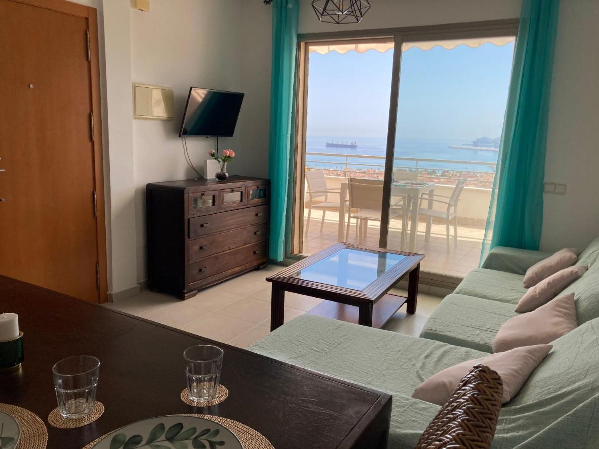 Atico Con Espectaculares Vistas Al Mar Apartman Carboneras Kültér fotó