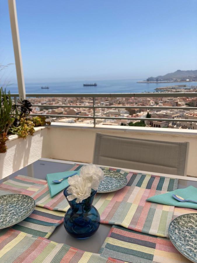 Atico Con Espectaculares Vistas Al Mar Apartman Carboneras Kültér fotó