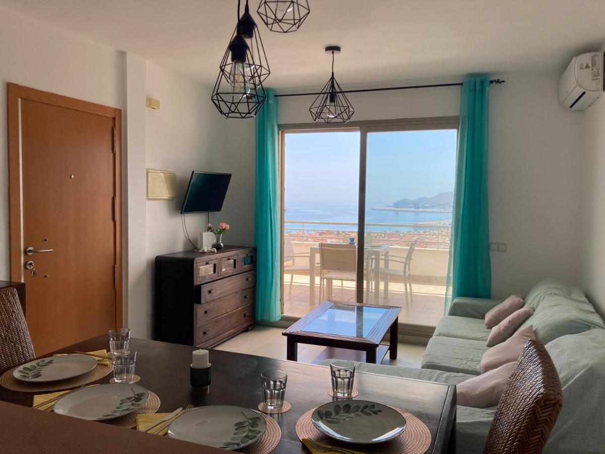Atico Con Espectaculares Vistas Al Mar Apartman Carboneras Kültér fotó