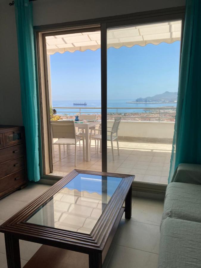 Atico Con Espectaculares Vistas Al Mar Apartman Carboneras Kültér fotó